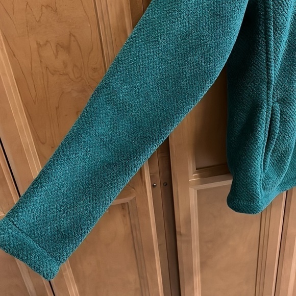 Women PATAGONIA Re-tool Retool Green Polartec Fleece Jacket Sweater extra small. - Picture 3 of 5